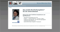 Desktop Screenshot of das-mobile-buchhaltungsbuero.de